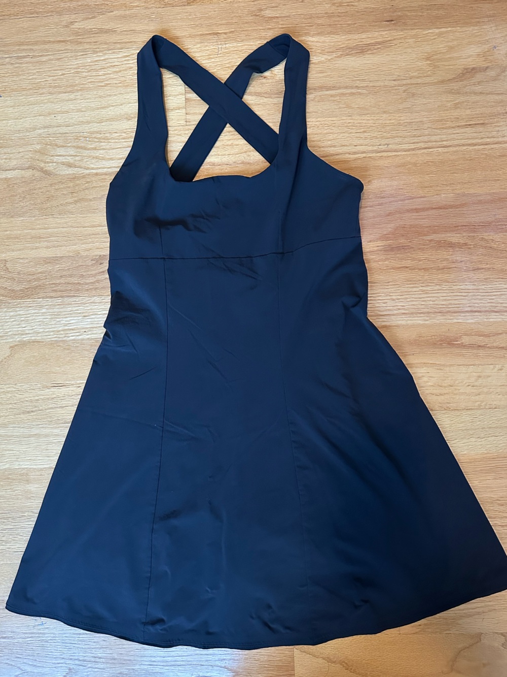 Outdoor Voices Black Crossback Dress - Picture 5 of 8